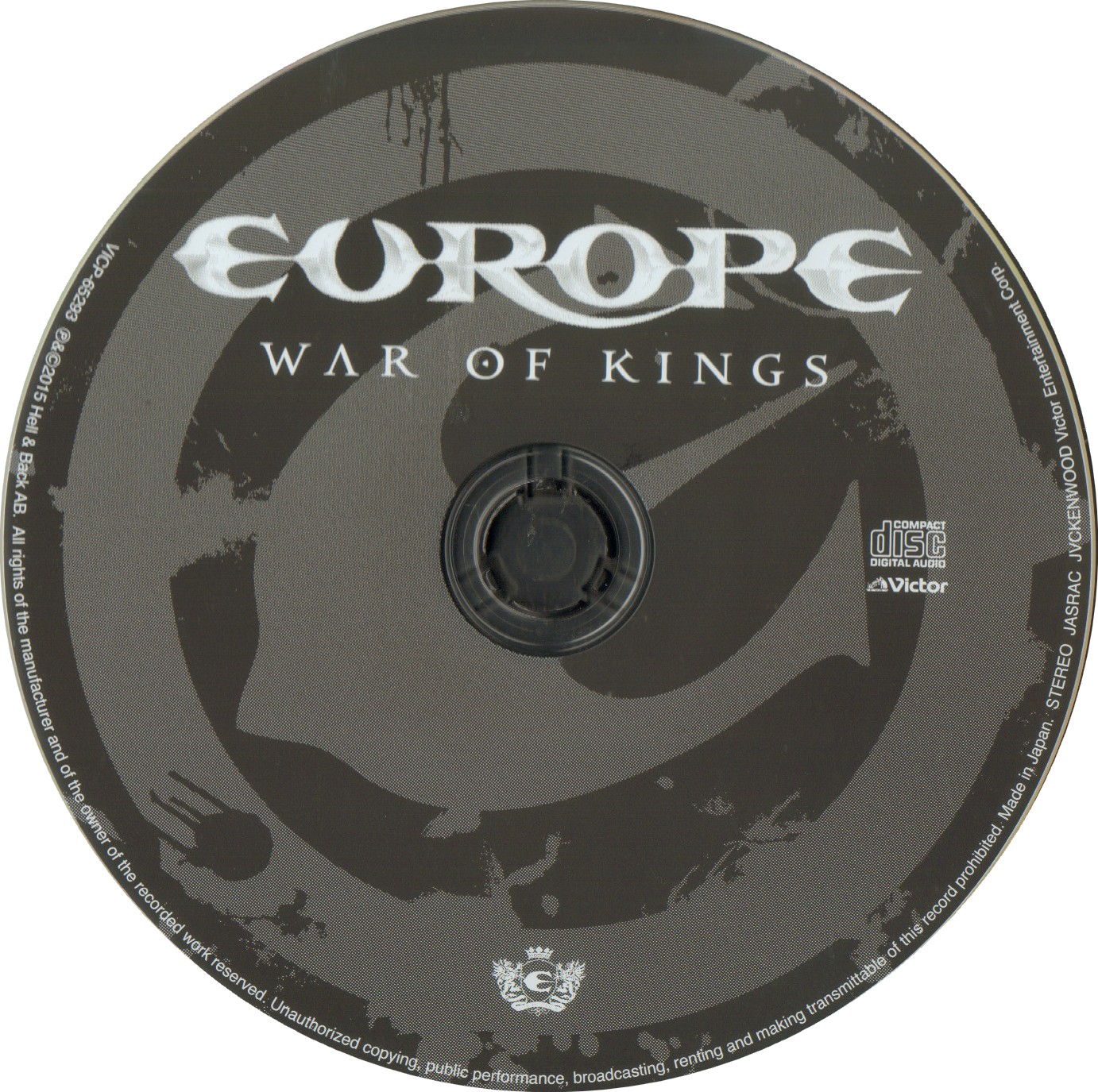 Europe  War Of Kings : CD JPN